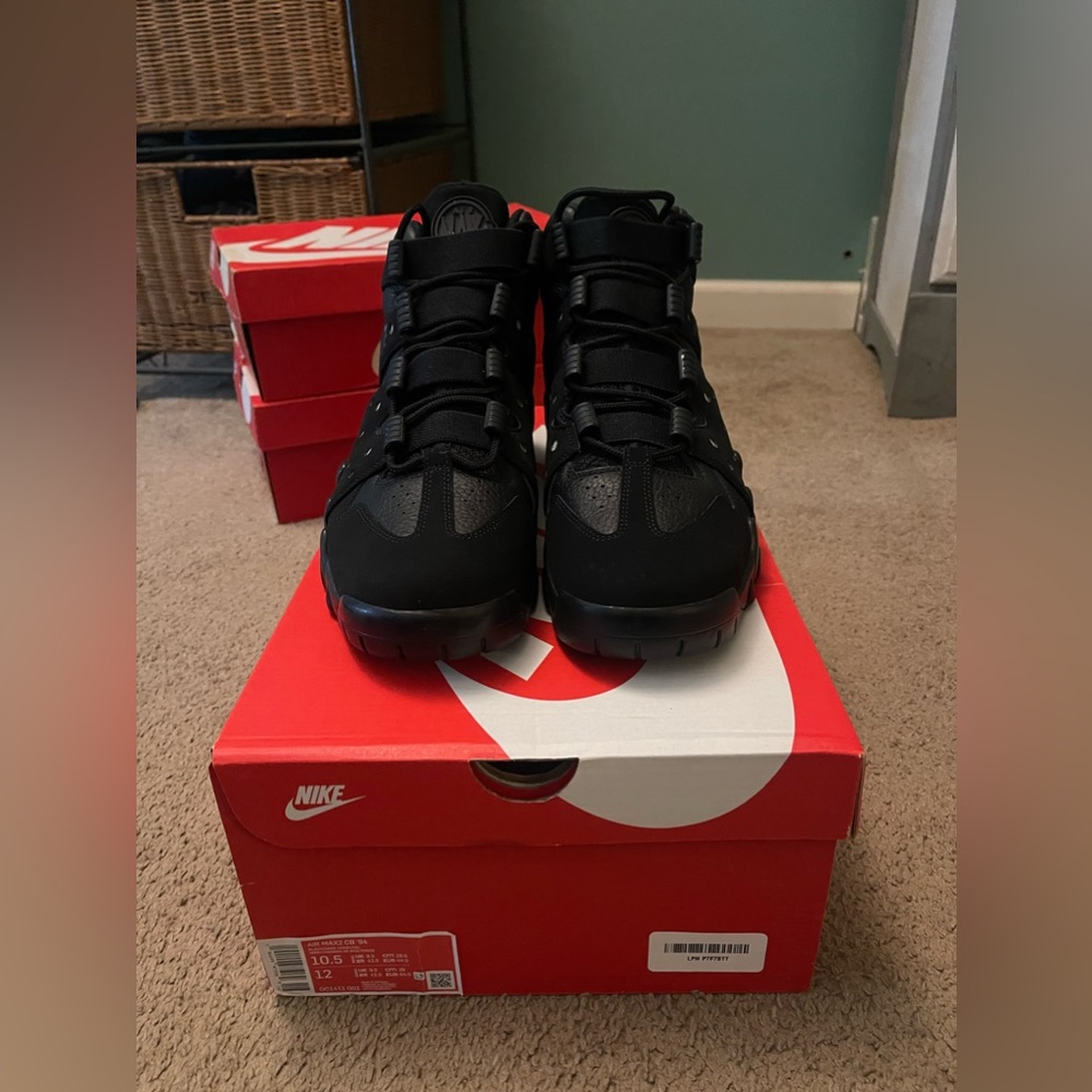 Nike Air Max 2 CB 94. Triple Black. Sz.10.5. New never worn.%100 Authentic.